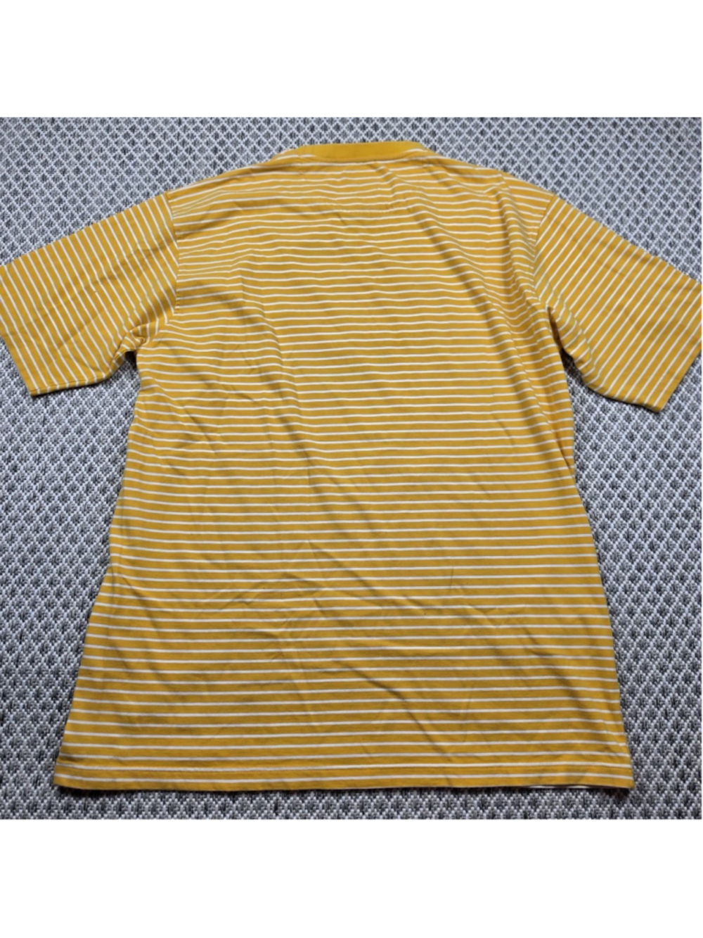 Enyce Yellow White Striped Graphic T Shirt Mens XXL Y2K Streetwear Logo Tee - Picture 2 of 7